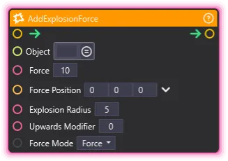 AddExplosionForce