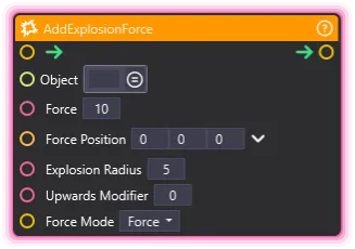 AddExplosionForce