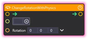 ChangeRotationWithPhysics
