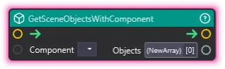 GetSceneObjectsWithComponent