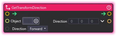 GetTransformDirection
