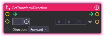 GetTransformDirection