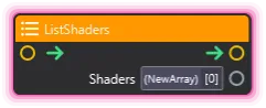 ListShaders