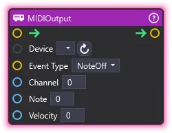 MIDIOutput