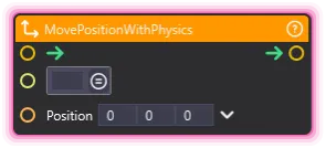 MovePositionWithPhysics