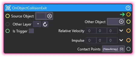 OnObjectCollisionExit