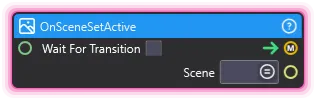 OnSceneSetActive