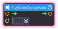 PlaySceneObjectAudio