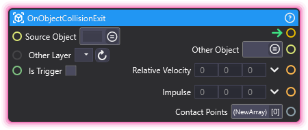 OnObjectCollisionExit