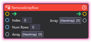 RemoveArrayRow