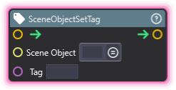 SceneObjectSetTag