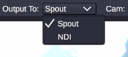 Output destination options