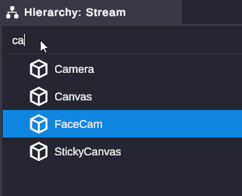 Hierarchy search filtering results