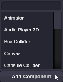 Add Component button