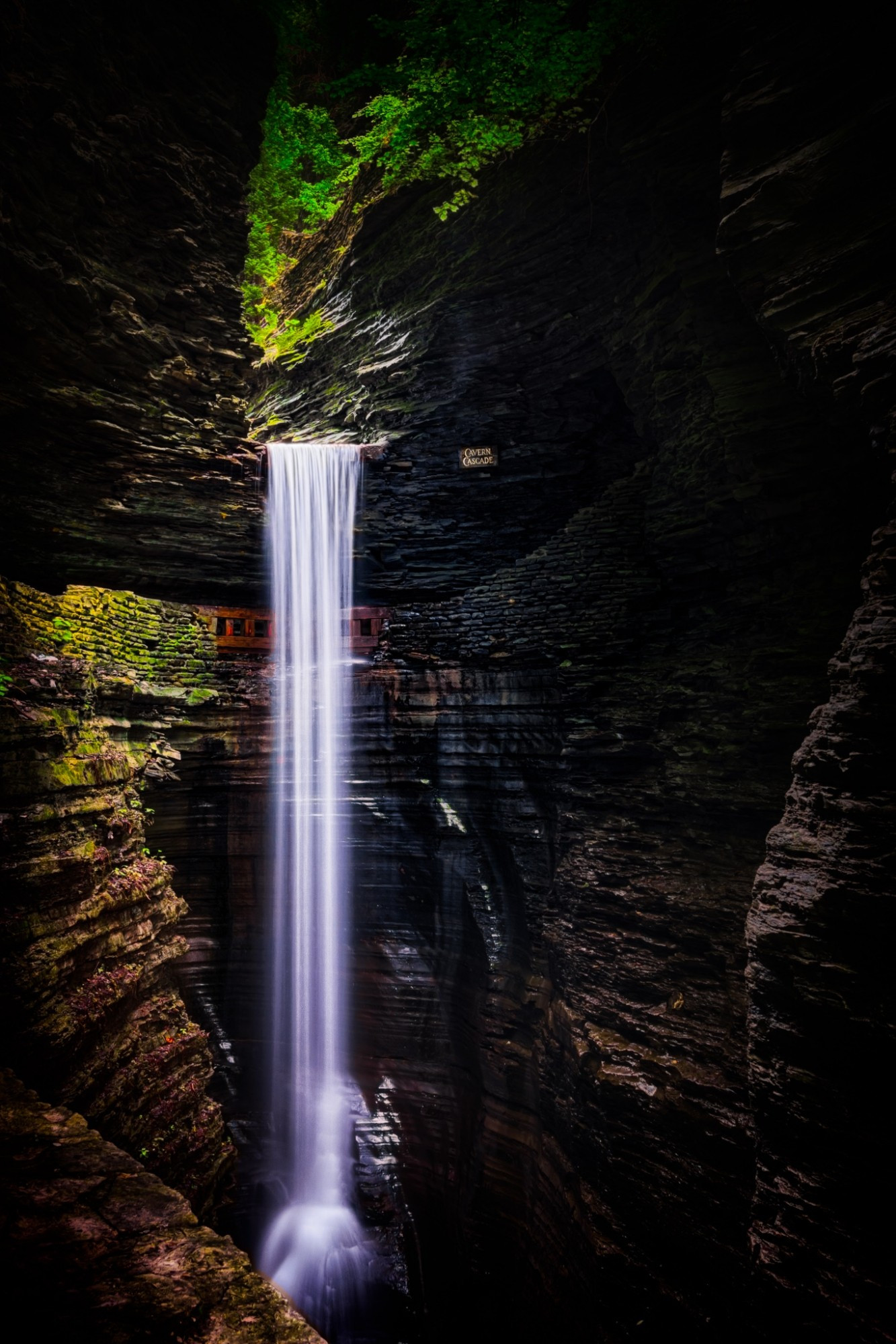 Cavern Cascade — landscape photography by ToxMox